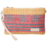 Pochette da donna in paglia Made in Italy MYB-05375-SS-CORALLO STRAW My Best Bag