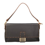 Walda Borsa a spalla da donna Vera pelle 06868-D28 NERO Gave Lux