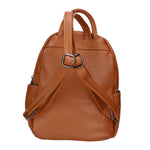 Vida Borsa in Vera Pelle Cuoio Scuro Chiara Ferretti