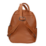 Vida Borsa in Vera Pelle Cuoio Scuro Chiara Ferretti