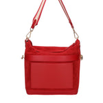 Vera pelle 04163-L130 ROSSO SCURO + SC08 ROSSO Borsa a spalla da donna Elowen Ultra Chiara Ferretti