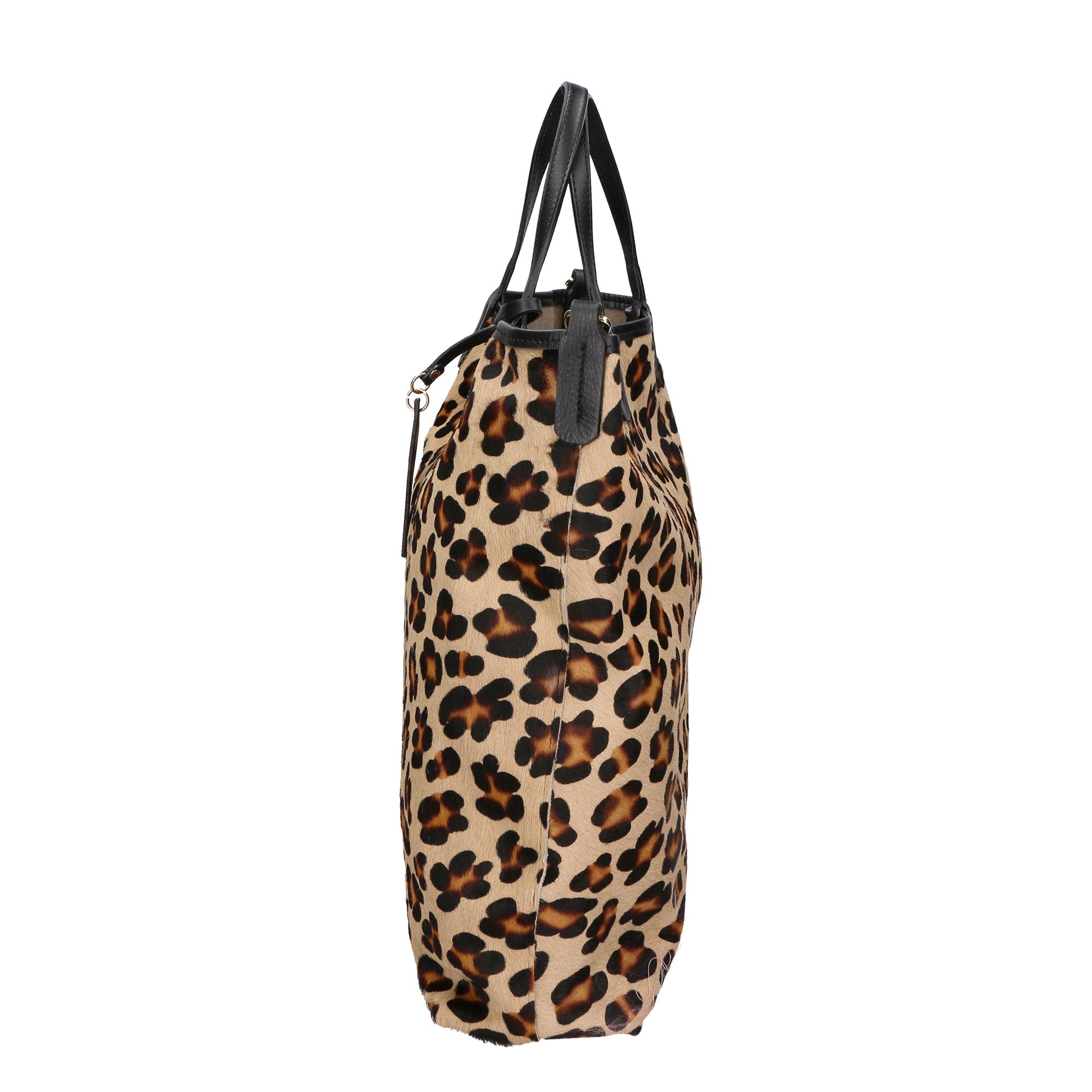 Borsa a mano da donna Vera pelle MYB-6037-FW-LEO GRANDE My Best Bag