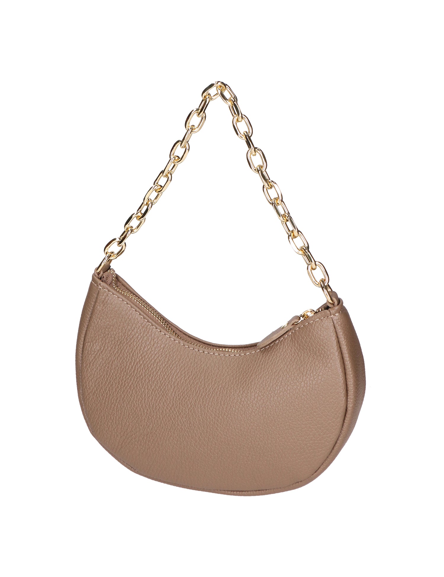 Loreta Borsa a spalla da donna Vera pelle 06511-D40 TAUPE Gave Lux