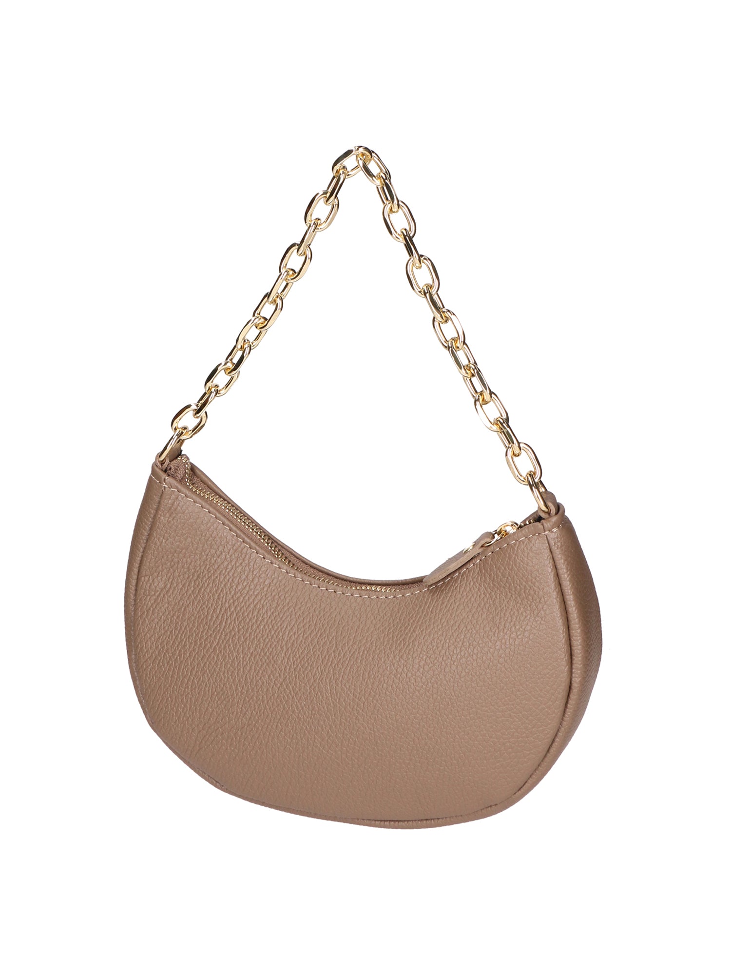 Loreta Borsa a spalla da donna Vera pelle 06511-D40 TAUPE Gave Lux