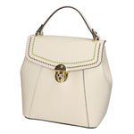 Giuditta Borsa a mano da donna 100% pelle 05937-L804 BEIGE Gave Lux