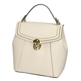 Giuditta Borsa a mano da donna 100% pelle 05937-L804 BEIGE Gave Lux