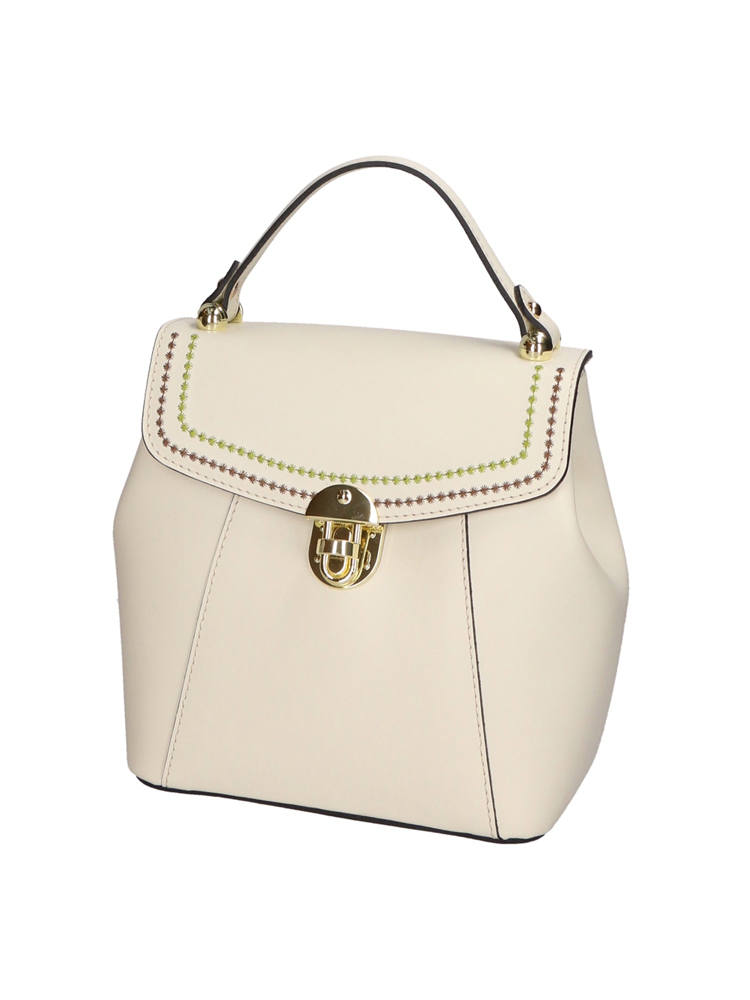 Giuditta Borsa a mano da donna 100% pelle 05937-L804 BEIGE Gave Lux