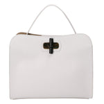 Kashia Borsa a mano da donna 100% pelle 06012-L101 BIANCO Gave Lux