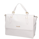 Valoria Prime Borsa a spalla da donna 100% pelle B17213-BIANCO Braccialini