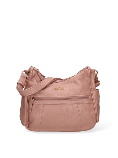 Borsa a tracolla da donna Ecopelle BC1383-PINK