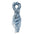 Sonia L2014-BLU JEANS Foulard unisex Cotone e Seta Gave Lux
