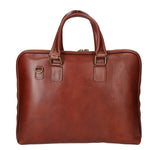 Fabiana Borsa a mano unisex Vera pelle 9033-MARRONE BROWN Gave Lux