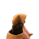 Zaino unisex in vera pelle 100% cotone 4590-MIELE Alessia Firenze