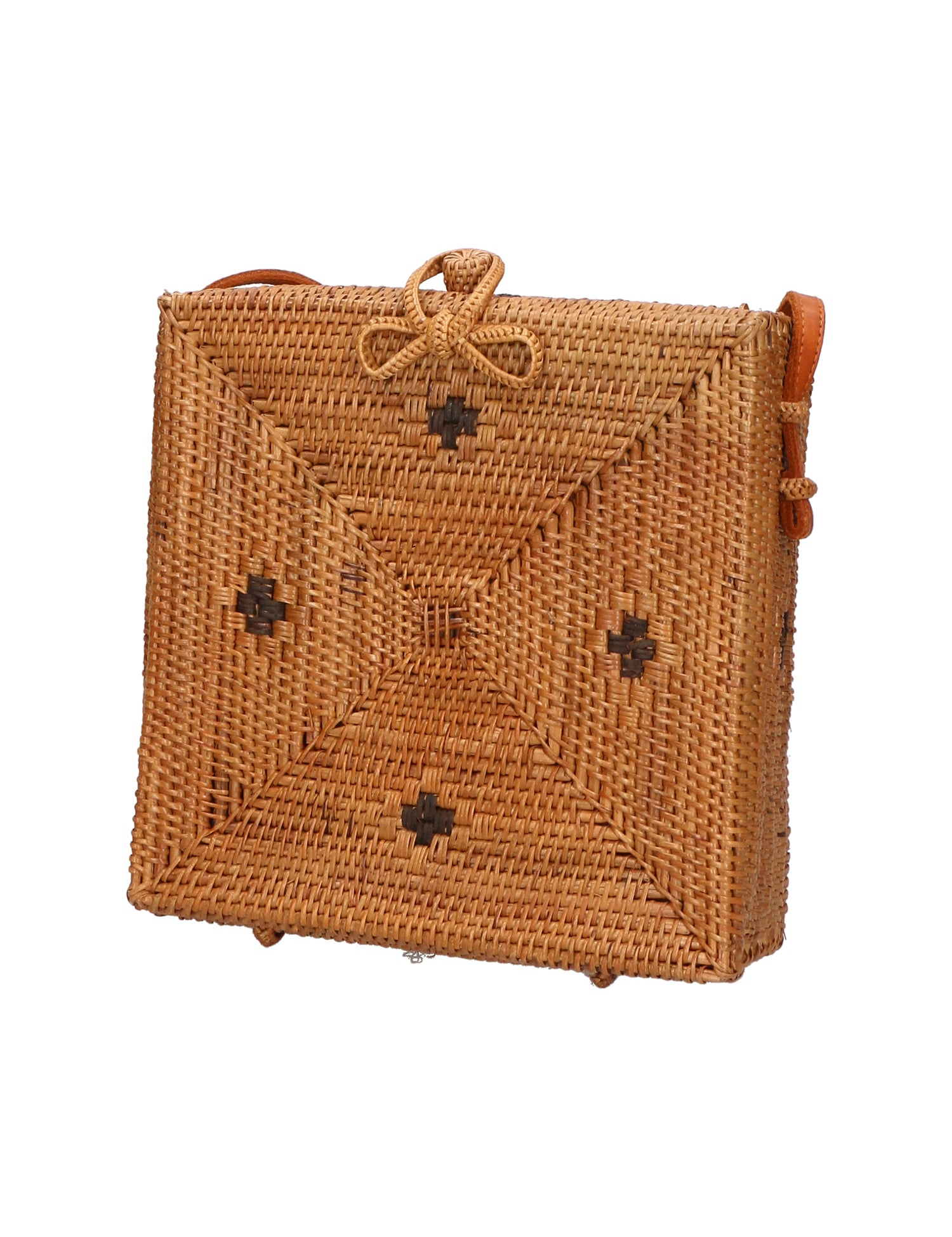 Lara Borsa a tracolla da donna Rattan 88004-MIX Gave Lux