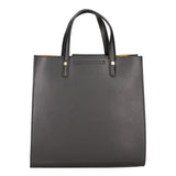 Borsa a mano da donna 100% pelle artigianale MYB-6016-FW-P 636 NERO BLACK My Best Bag