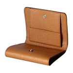 Marysol Portafoglio da donna Vera Pelle 60133 2-CUOIO COGNAC Gave Lux