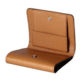 Marysol Portafoglio da donna Vera Pelle 60133 2-CUOIO COGNAC Gave Lux