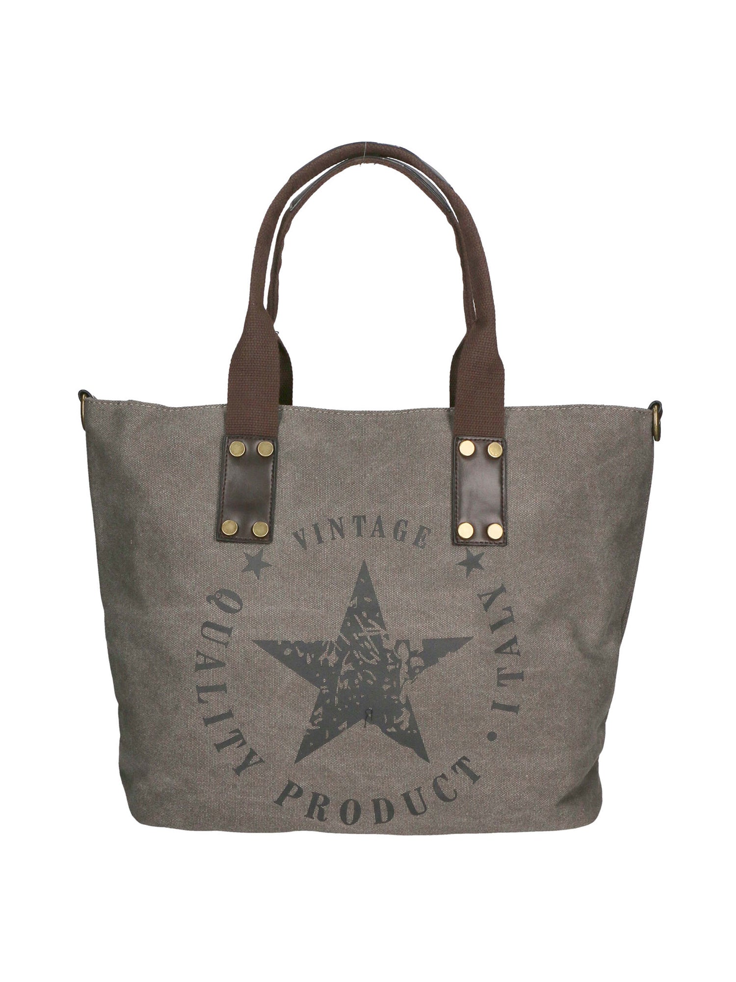 Sabrina Borsa a mano da donna 100% poliestere 8152-GREY Gave Lux