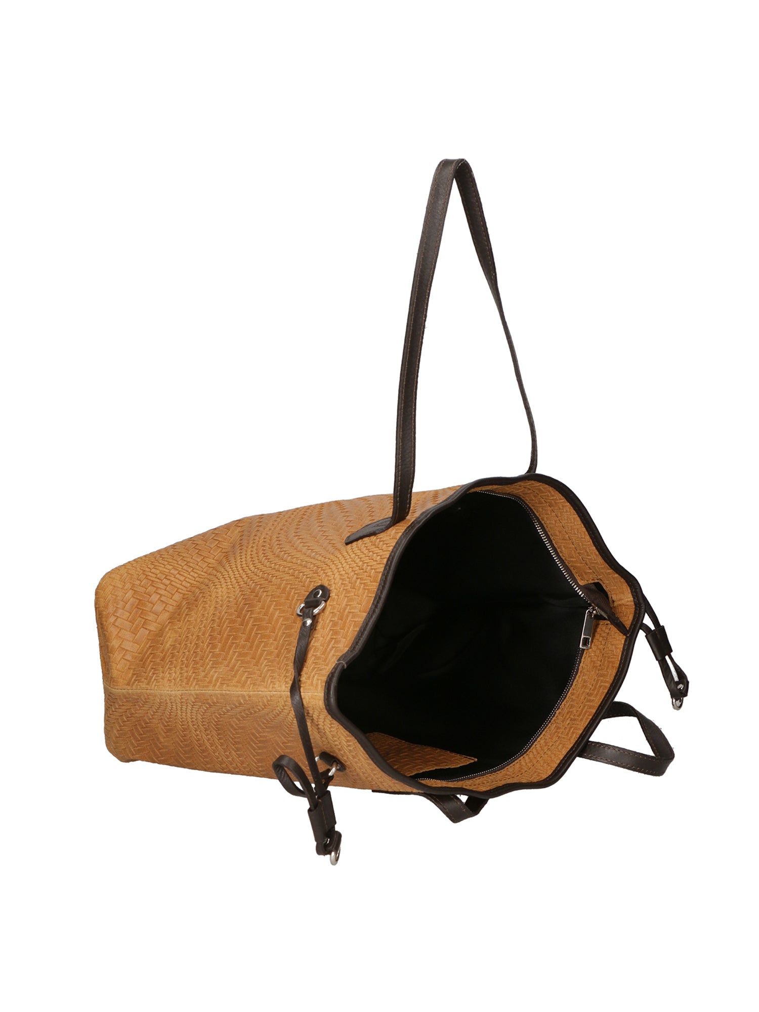 Emiliana Borsa a spalla da donna Vera pelle 80061-CUOIO Gave Lux