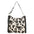 Asia Borsa a spalla da donna Vera pelle 05475-MUCCA BIANCO NERO Gave Lux
