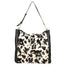 Asia Borsa a spalla da donna Vera pelle 05475-MUCCA BIANCO NERO Gave Lux