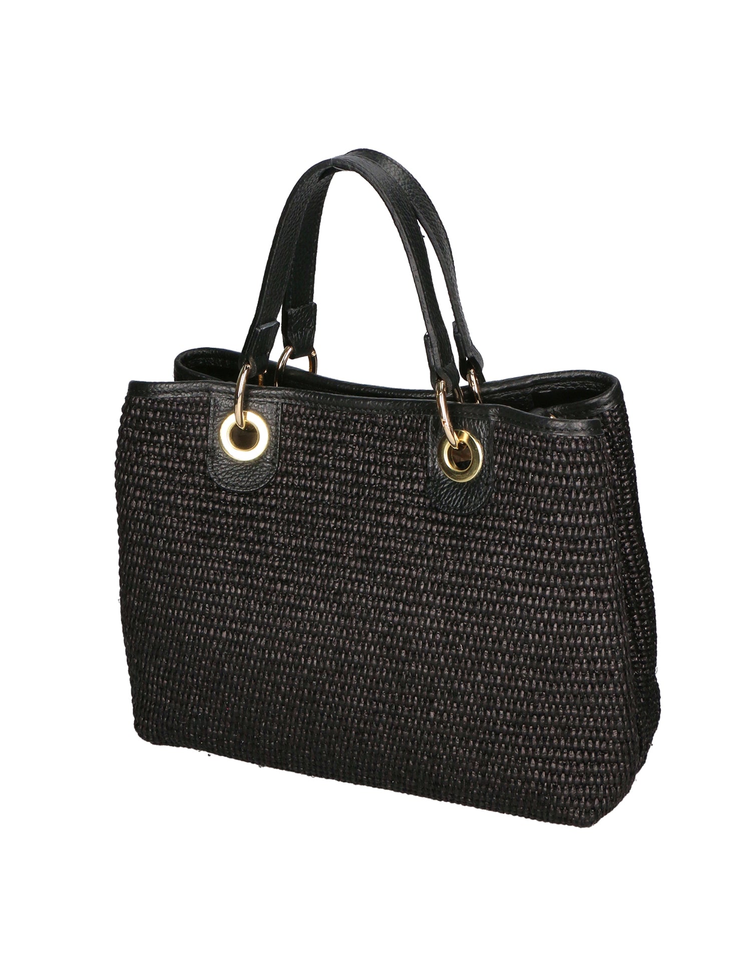 Amalia Borsa a mano da donna Vera pelle + Tabru 05167-12 D28 NERO Gave Lux