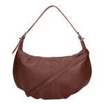 Licia Borsa a spalla da donna Vera pelle 06512-CIOCCOLATO Gave Lux