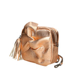 Raffaella Borsa a tracolla da donna Vera pelle 1830-ROSA Gave Lux