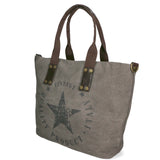 Sabrina Borsa a mano da donna 100% poliestere 8152-GREY Gave Lux