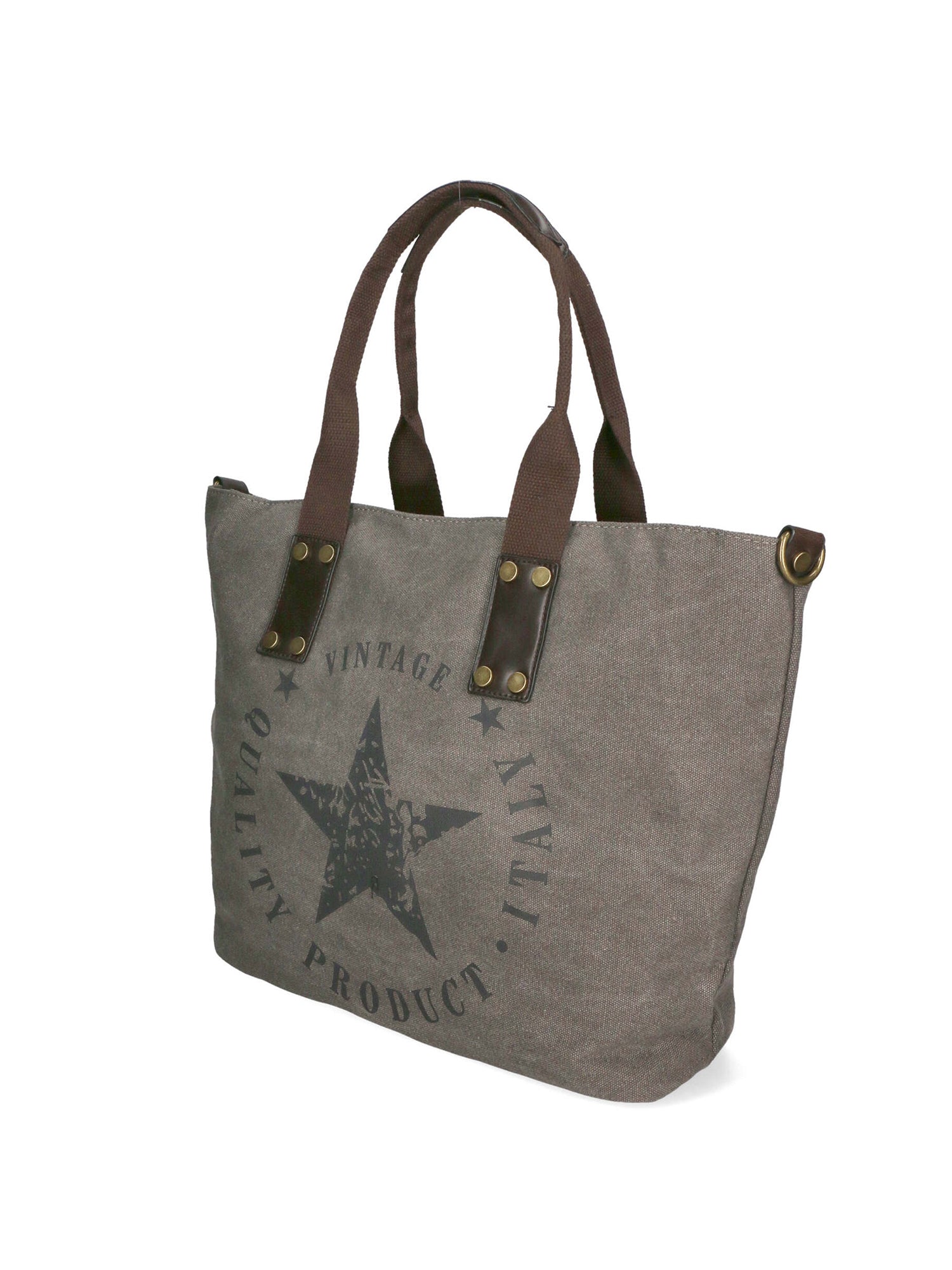Sabrina Borsa a mano da donna 100% poliestere 8152-GREY Gave Lux