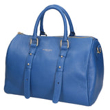 Borsa a mano da donna Vera pelle MYB-8022-FW-D24 BLU My Best Bag