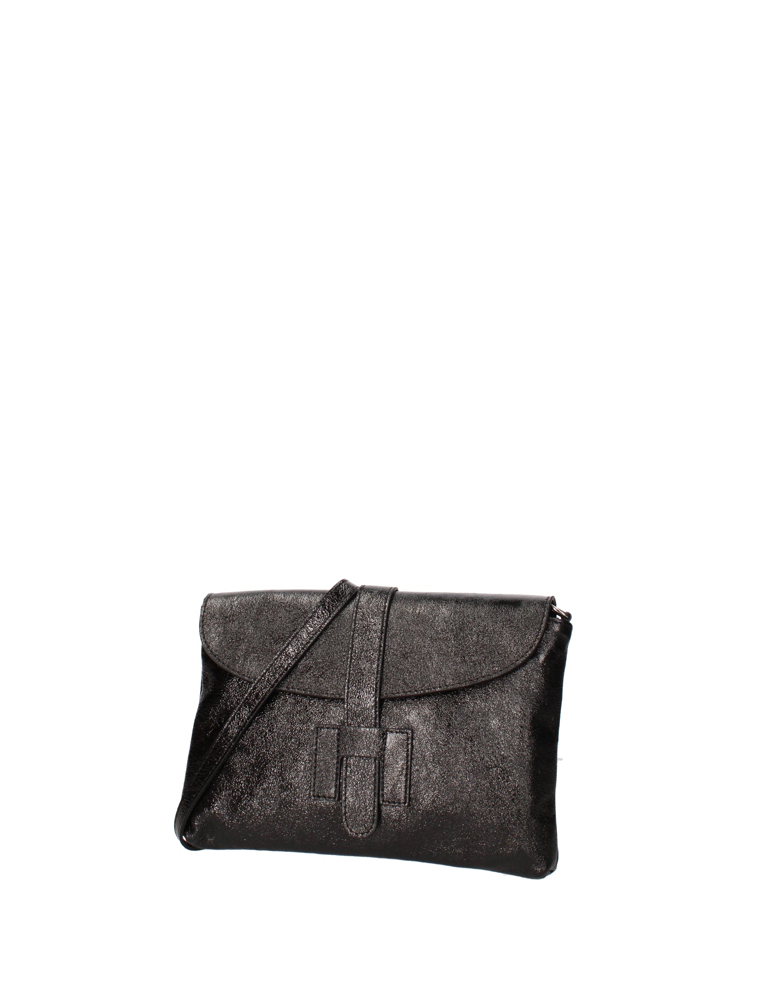 Borsa a mano da donna Vera pelle 07163-L022 NERO Viola Castellani