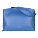 Borsa a spalla da donna Made in Italy Vera pelle 01101-D22 BLUETTE Viola Castellani