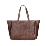 Lorella Borsa a spalla da donna Vera pelle croco 06499-015 T.MORO Gave Lux