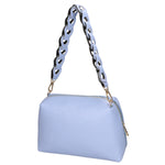 Livia Borsa a spalla da donna Vera pelle 06443-AZZURRO Gave Lux