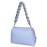 Livia Borsa a spalla da donna Vera pelle 06443-AZZURRO Gave Lux