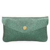 Petra Borsa a mano da donna 100% pelle 04540-L558 VERDE SCURO Gave Lux