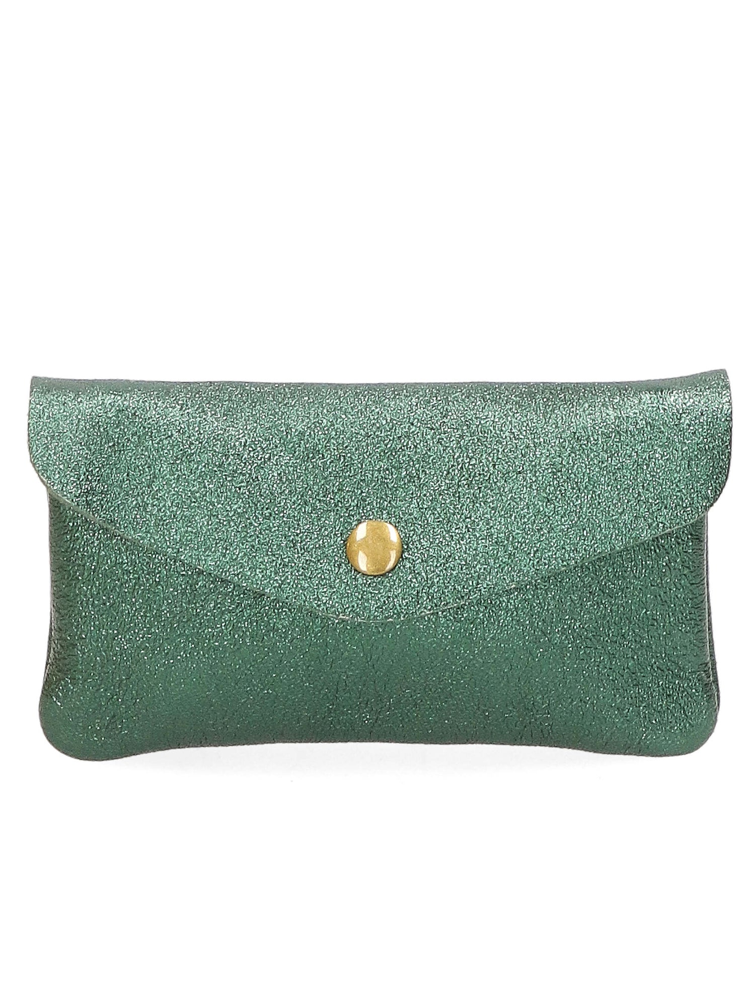 Petra Borsa a mano da donna 100% pelle 04540-L558 VERDE SCURO Gave Lux