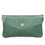 Petra Borsa a mano da donna 100% pelle 04540-L558 VERDE SCURO Gave Lux