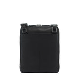 MO-32DO-BLACK Borsa a tracolla uomo in vera pelle Momo Design