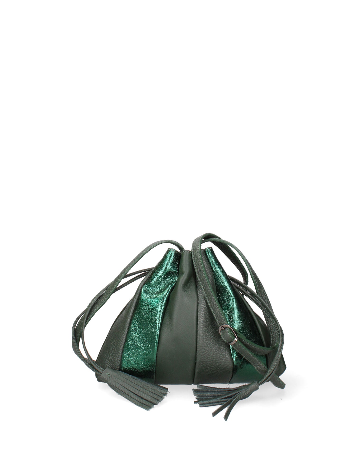 Elysia Borsa a spalla da donna Vera pelle 552043-VERDE Gave Lux