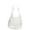 Zefira Borsa a spalla da donna Pelle Scamosciata 8630-BIANCO WHITE Gave Lux