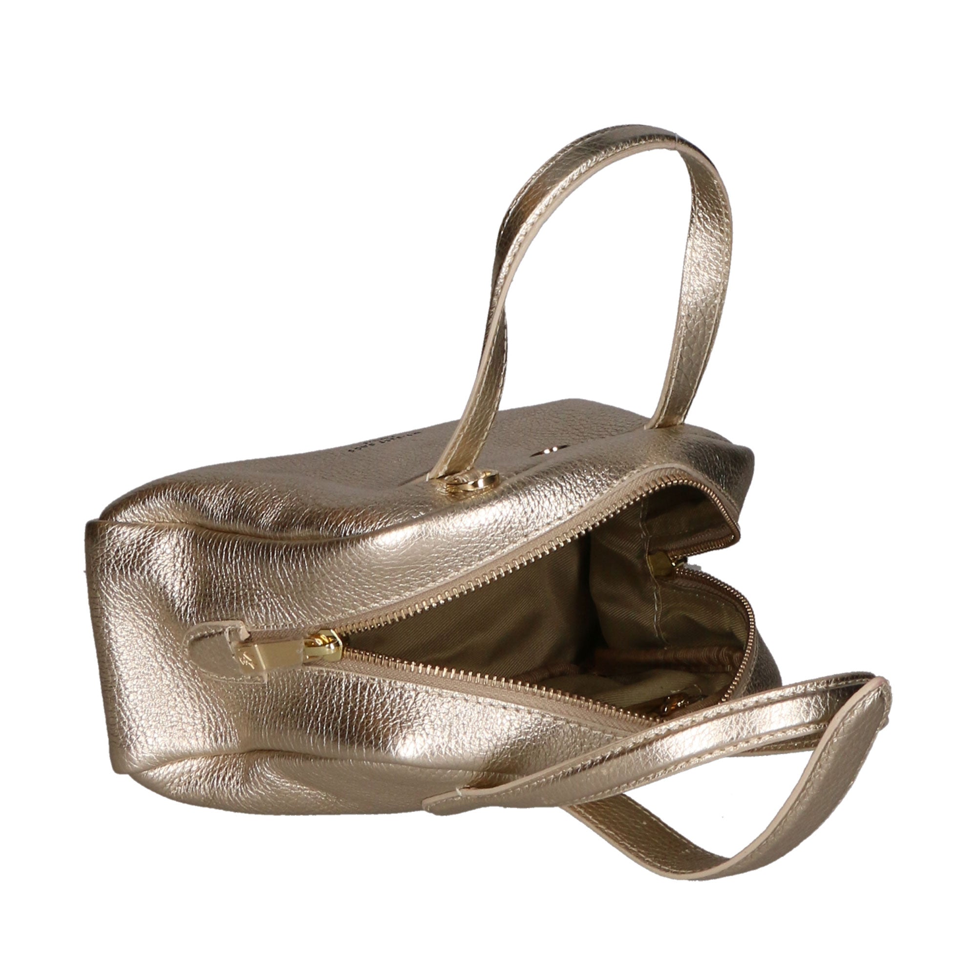 Borsa a mano da donna 100% vera pelle MYB-6008-FW-DL5 PLATINO My Best Bag