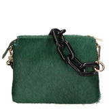 Borsa a spalla da donna Vera pelle di cavallino MYB-8021-FW-FORESTA My Best Bag