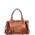 Novara Borsa a spalla da donna Vera pelle 06090 LM-L006 RAME Gave Lux