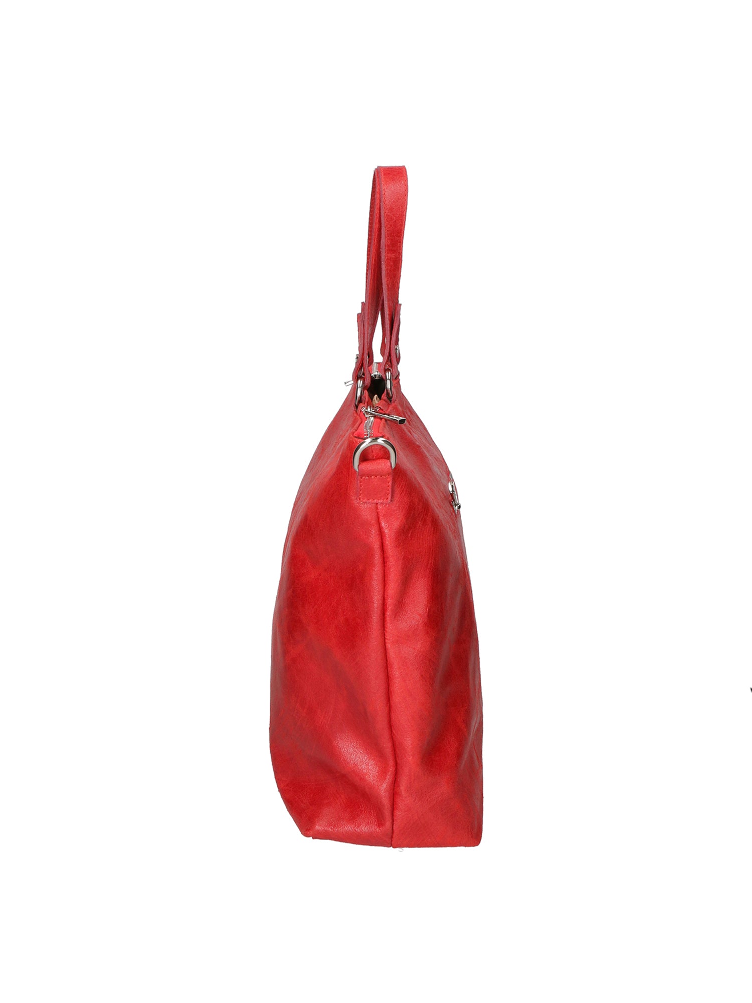 Elisamaria Borsa a spalla da donna Vera pelle 80055-ROSSO Gave Lux