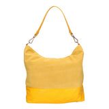 Graziana Borsa a spalla da donna Vera pelle 05960-51 GIALLO 04 GIALLO Gave Lux