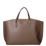 Lumena Borsa a mano da donna Vera pelle 2094-L134 TAUPE SCURO Gave Lux