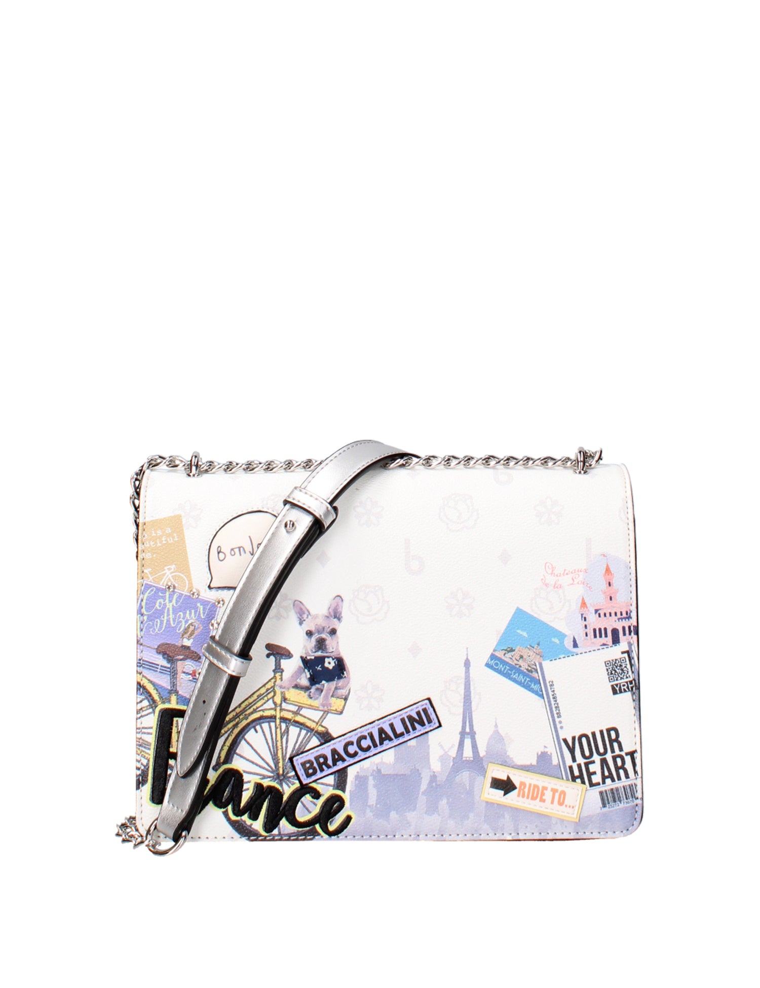 Voyage Borsa a spalla da donna Eco-pelle B16401-UNICO Braccialini