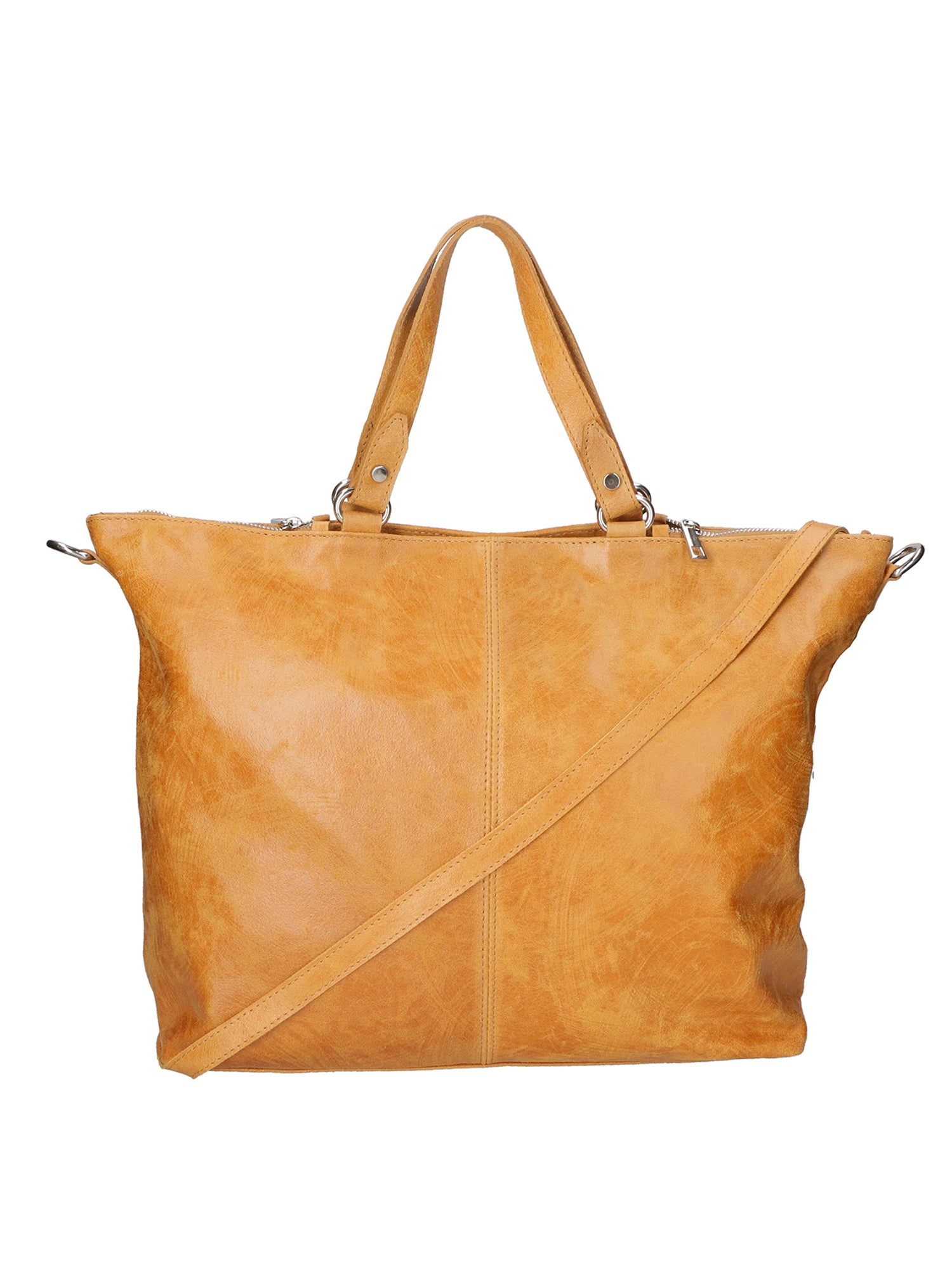 Elisamaria Borsa a spalla da donna Vera pelle 80055-CUOIO Gave Lux